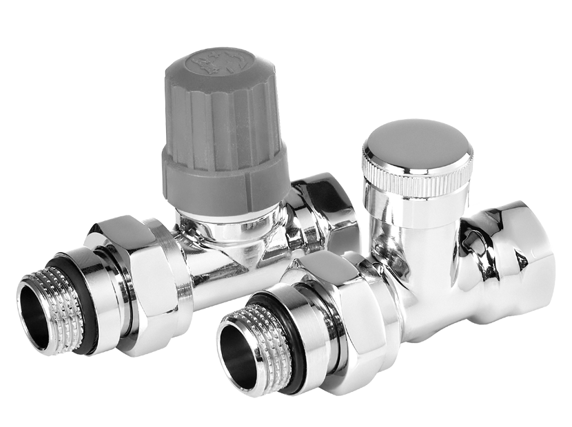 Набор термостатический прямой Royal Thermo Design 1/2 Click Хром НС-1305377