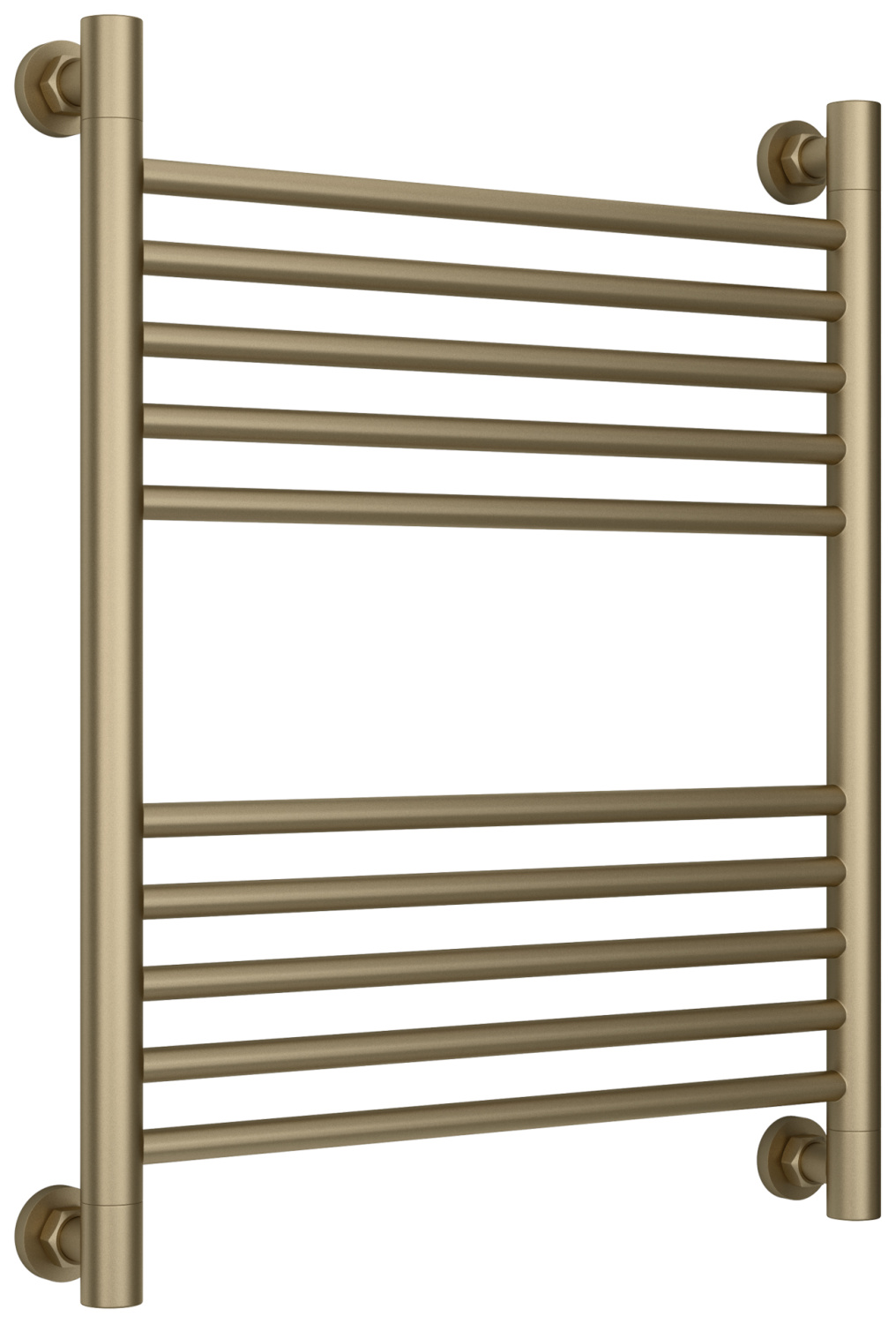 Полотенцесушитель водяной Сунержа Богема+ прямая 550х662 мм золотой шёлк матовый 32-0220-6050