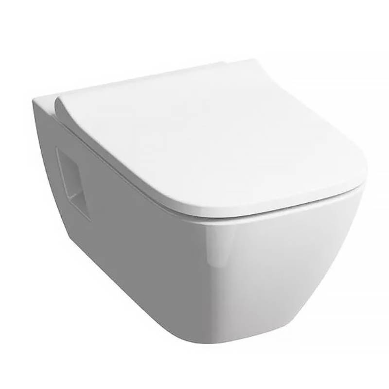 Унитаз подвесной Geberit Renova Premium Rimfree безободковый 53х36 см 203070000