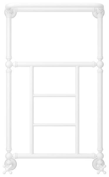 Полотенцесушитель водяной Сунержа Ренессанс 500x860 мм матовый белый 30-0282-8650