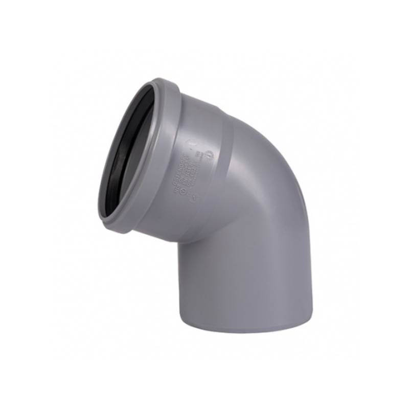 Отвод канализационный Ostendorf HTB 40х67° 111130