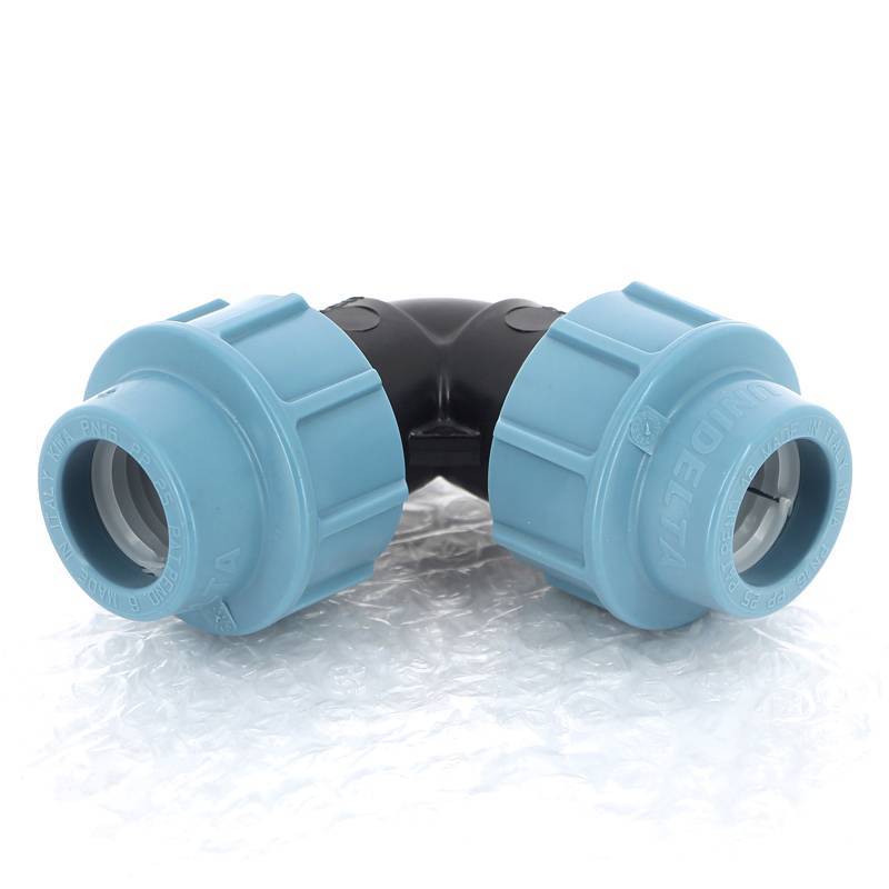 Угол обжимной Unidelta Deltone 25 мм для ПНД труб 1006025000