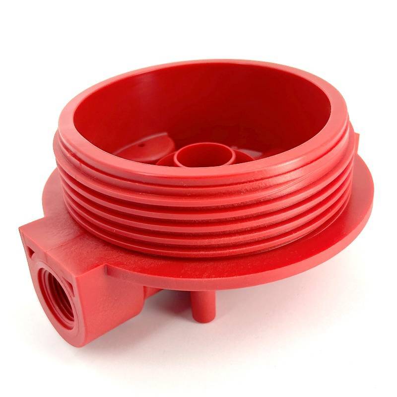 Крышка фильтра Atlas Filtri SINGLE PLUS HOT 3P MFP SX красная LB711P332