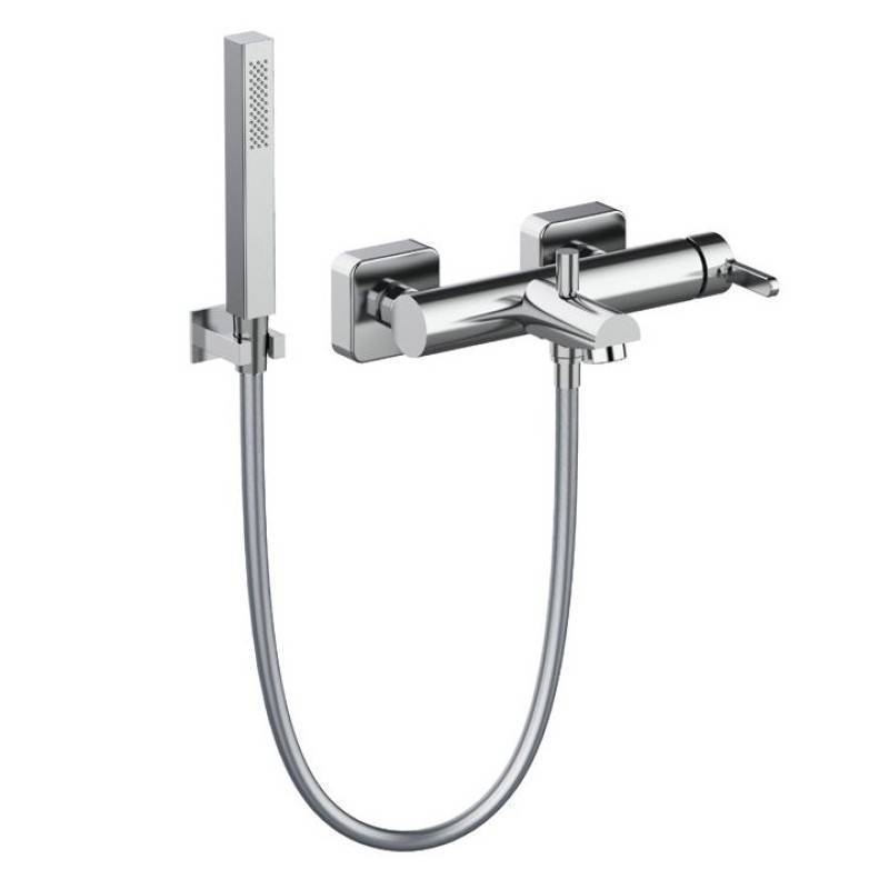 Смеситель для ванны Tiemme SKY Q10Q13 с душевым набором хром 411490105