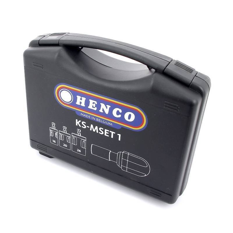 Набор калибраторов Henco 16-20-26 мм с ручкой KS-K и насадками KS-MSET1