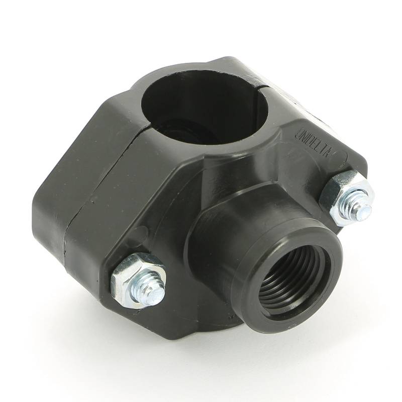 Седловая врезка Unidelta 32х1/2 2 болта для труб ПНД 1019032002