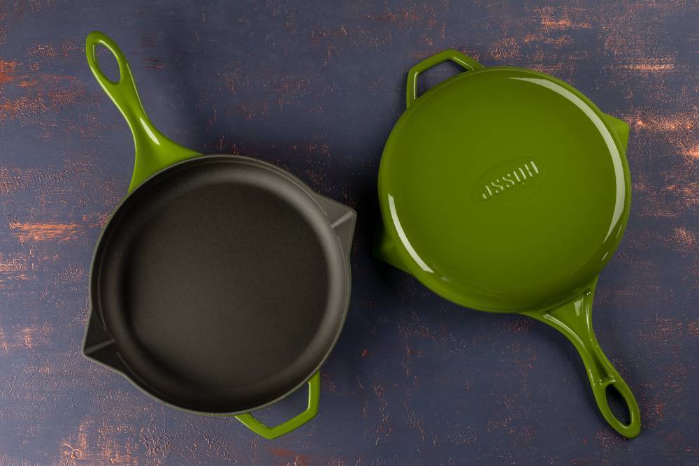 Сковорода Hascevher HS Y KTV 28 см GREEN A722828