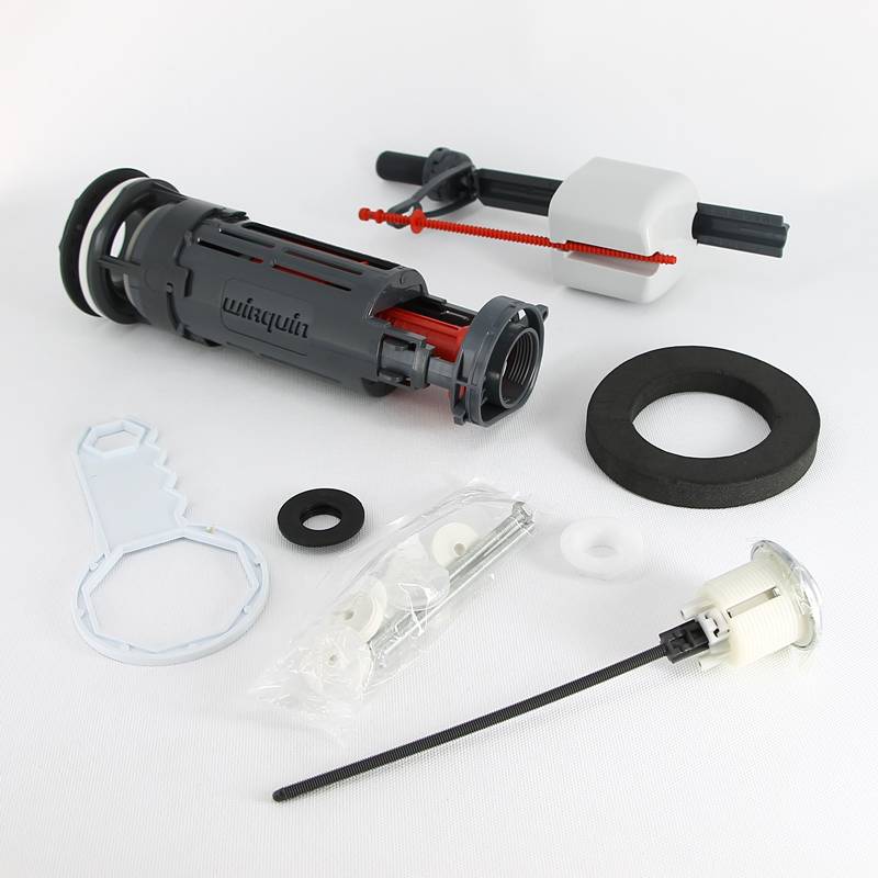 Комплект арматуры Wirquin сливной механизм ONE 3/6 л и заливной клапан Kompact 1/2 10975008