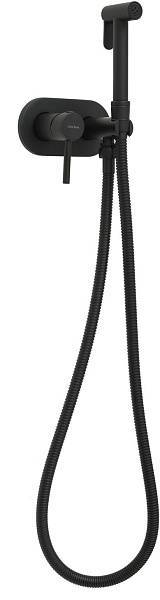 Гигиенический душ со смесителем Allen Brau Priority с внутренней частью черный матовый 5.31005-31
