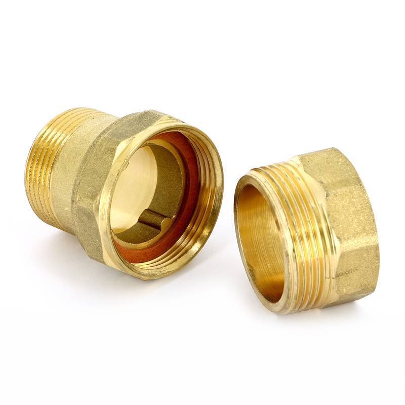 Разъемное соединение НВ Uni-Fitt 3/4 прямое с плоской прокладкой 656G3000