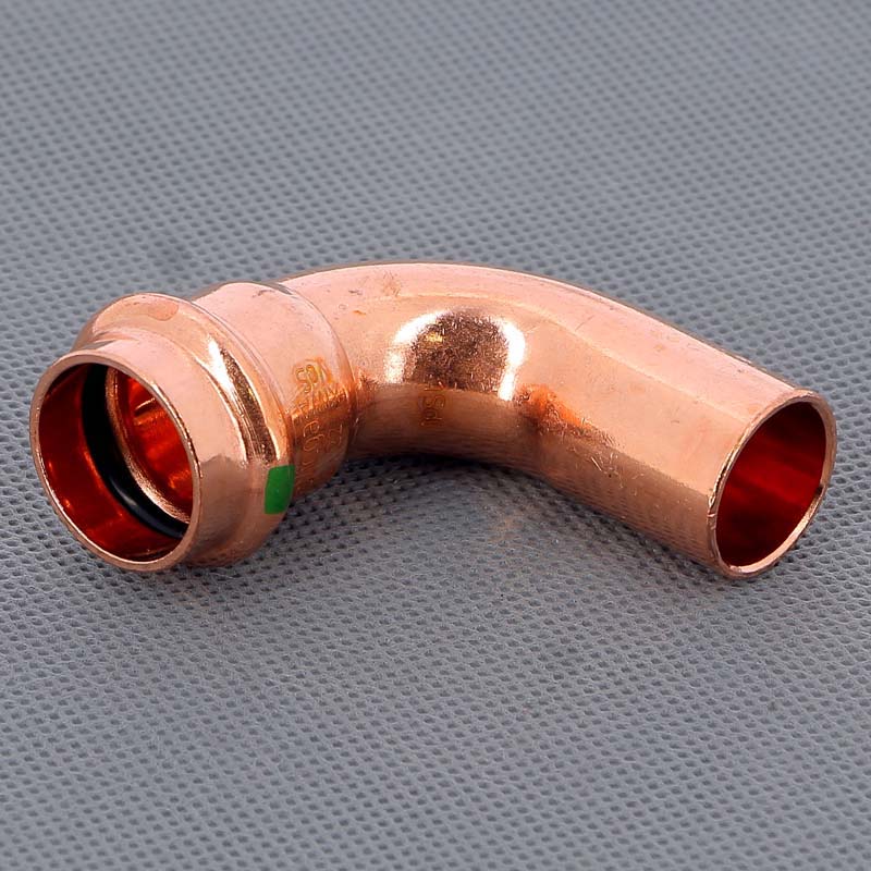 Угол-вставка 90° пресс Viega Profipress 22 мм медь 291679