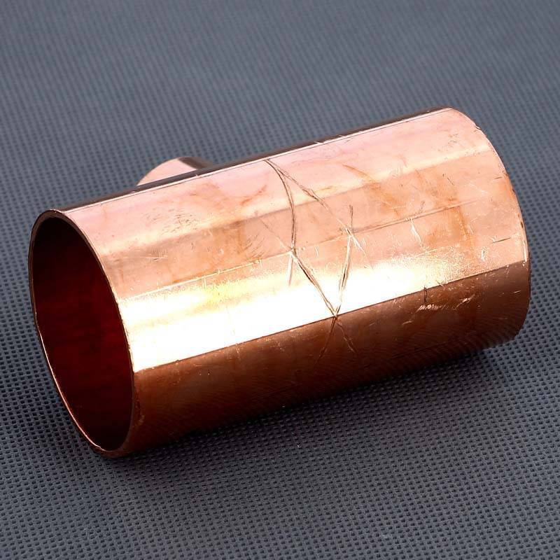 Тройник медный Viega под пайку 54х28х54 мм 117467