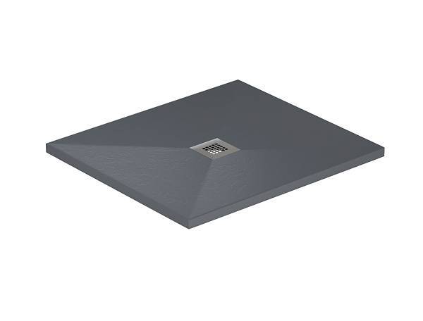 Душевой поддон Allen Brau Priority 100x80x3 см серый 8.31003-BGM