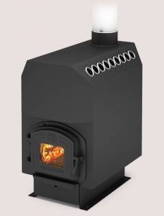 Отопительная печь Теплодар ТОП-модель-300 с чугунной дверцей АПО.08.000.00