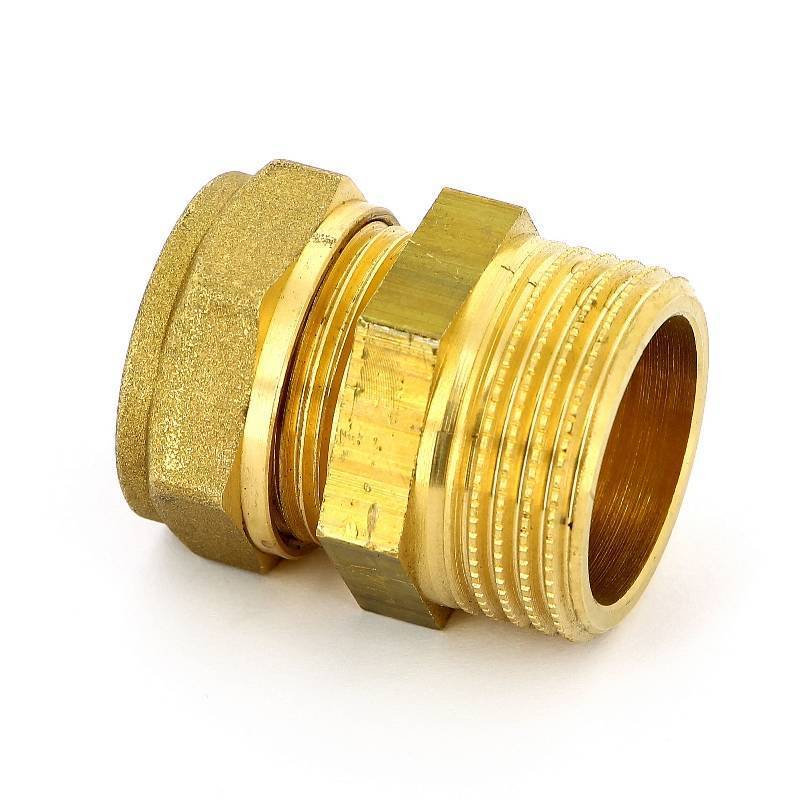 Муфта компрессионная Tiemme 1100 22х1 наружная резьба 1100017