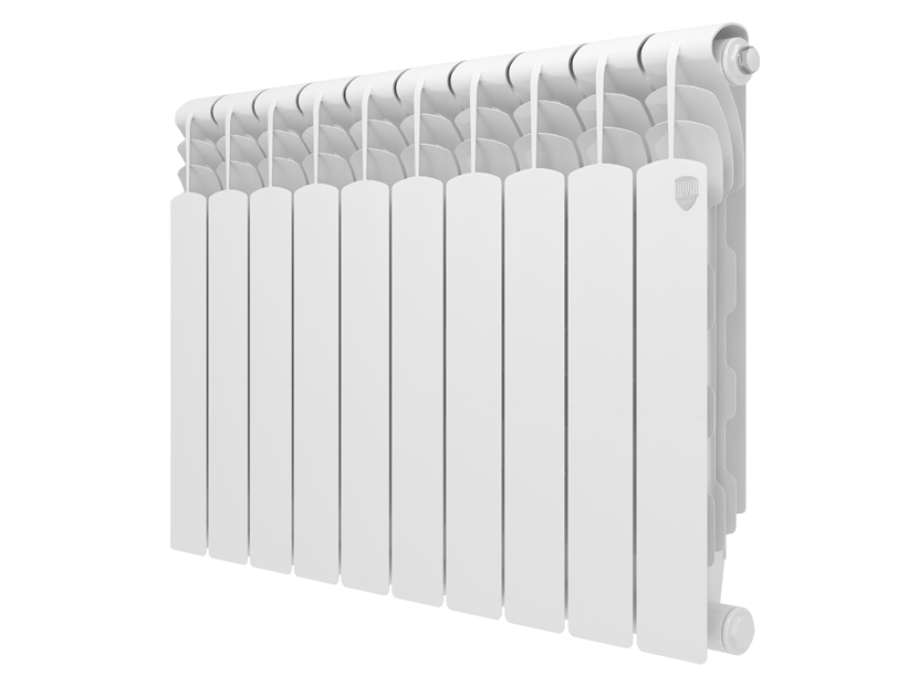 Радиатор биметаллический Royal Thermo Revolution Bimetall 500 2.0 10 секций боковое подключение НС-1295106