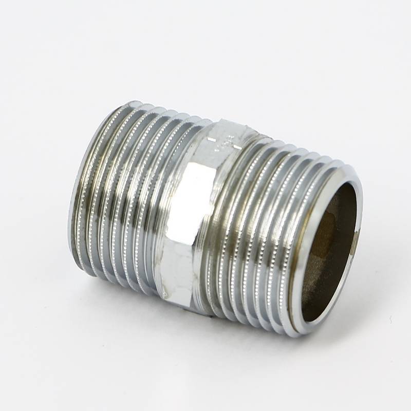 Ниппель Viega 1 бронза хромированная 447922