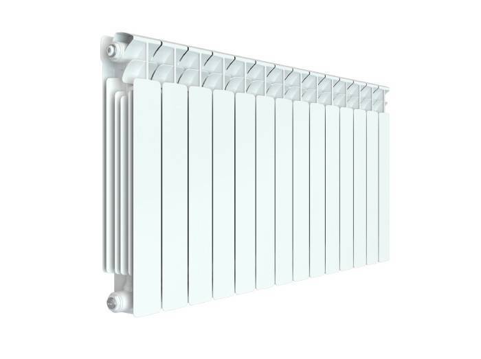 Радиатор биметаллический RIFAR Base 500 14 секций боковое подключение 11555