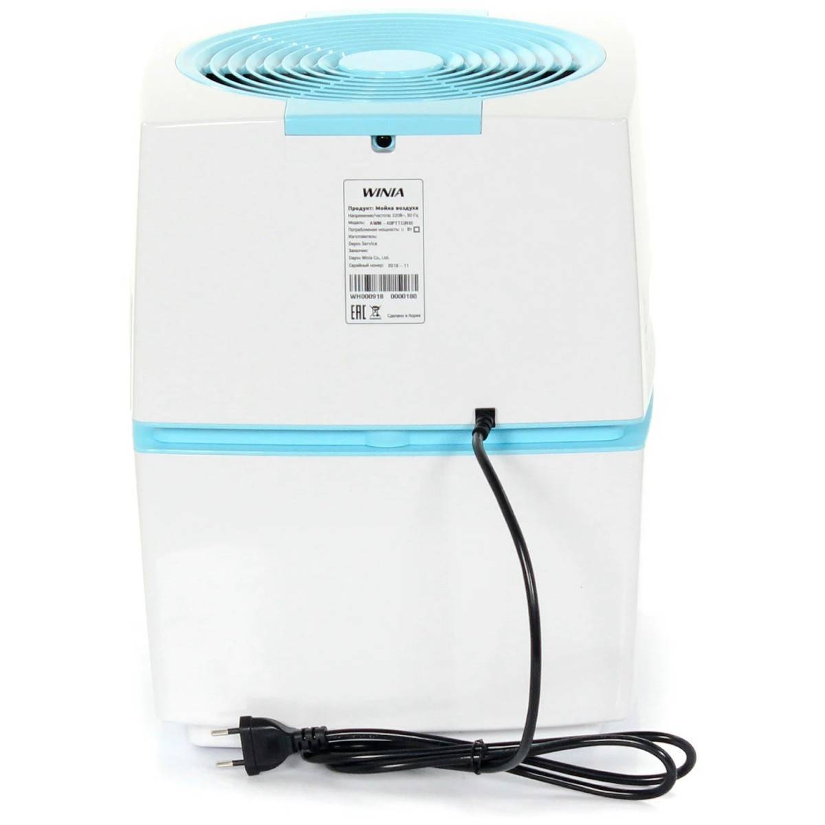 Мойка воздуха Winia Modern Plasma AWM-40PTTC