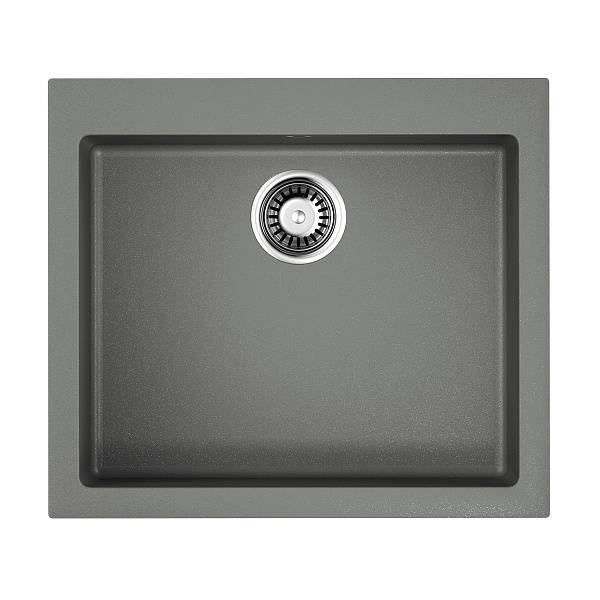 Кухонная мойка Omoikiri Bosen 57-GR Tetogranit 57x50 см leningrad grey 4993556