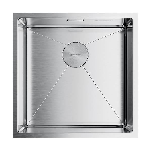 Кухонная мойка OMOIKIRI Taki 44-U/IF-IN 44x44 см нержавеющая сталь 4973044