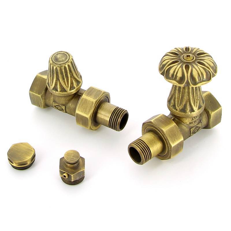 Комплект подключения Carlo Poletti Artistic для радиатора НВ 1/2 KV677/67810MA