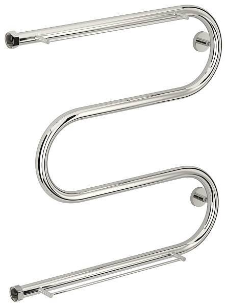 Полотенцесушитель водяной Сунержа М-образный 600х600 мм с 2 полками без покрытия 00-4008-6060