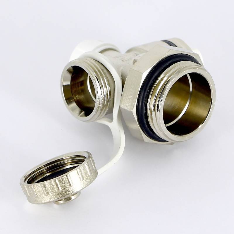 Дренажная группа Uni-Fitt 1 с ручным воздухоотводчиком никелированная 460M4000