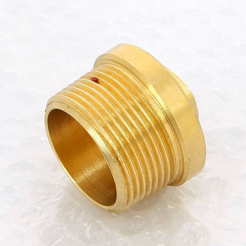 Заглушка бронзовая Viega 1 1/4 с квадратом и бортиком наружная резьба 322175