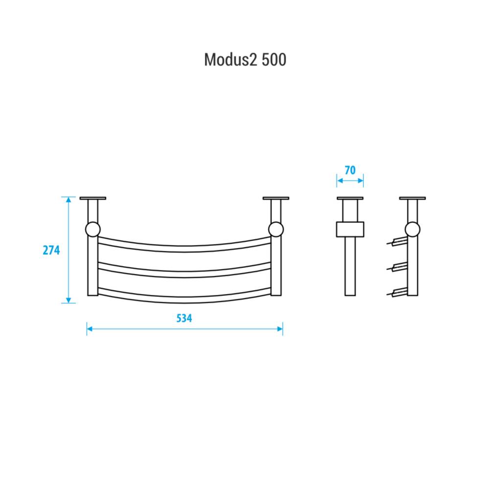 Полка для полотенцесушителя Energy Modus2 500 TRMODUS2050000000