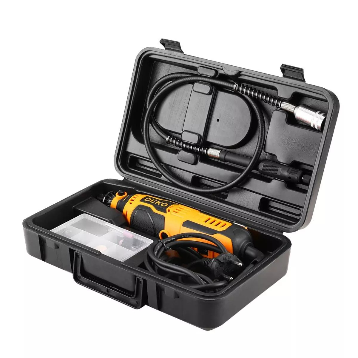 Гравер электрический DEKO DKRT200E 200 Вт кейс 43 аксессуара 063-4114