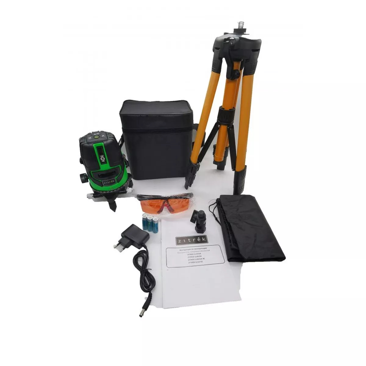 Нивелир лазерный ZITREK LL4V1H-RL со штативом 065-0151