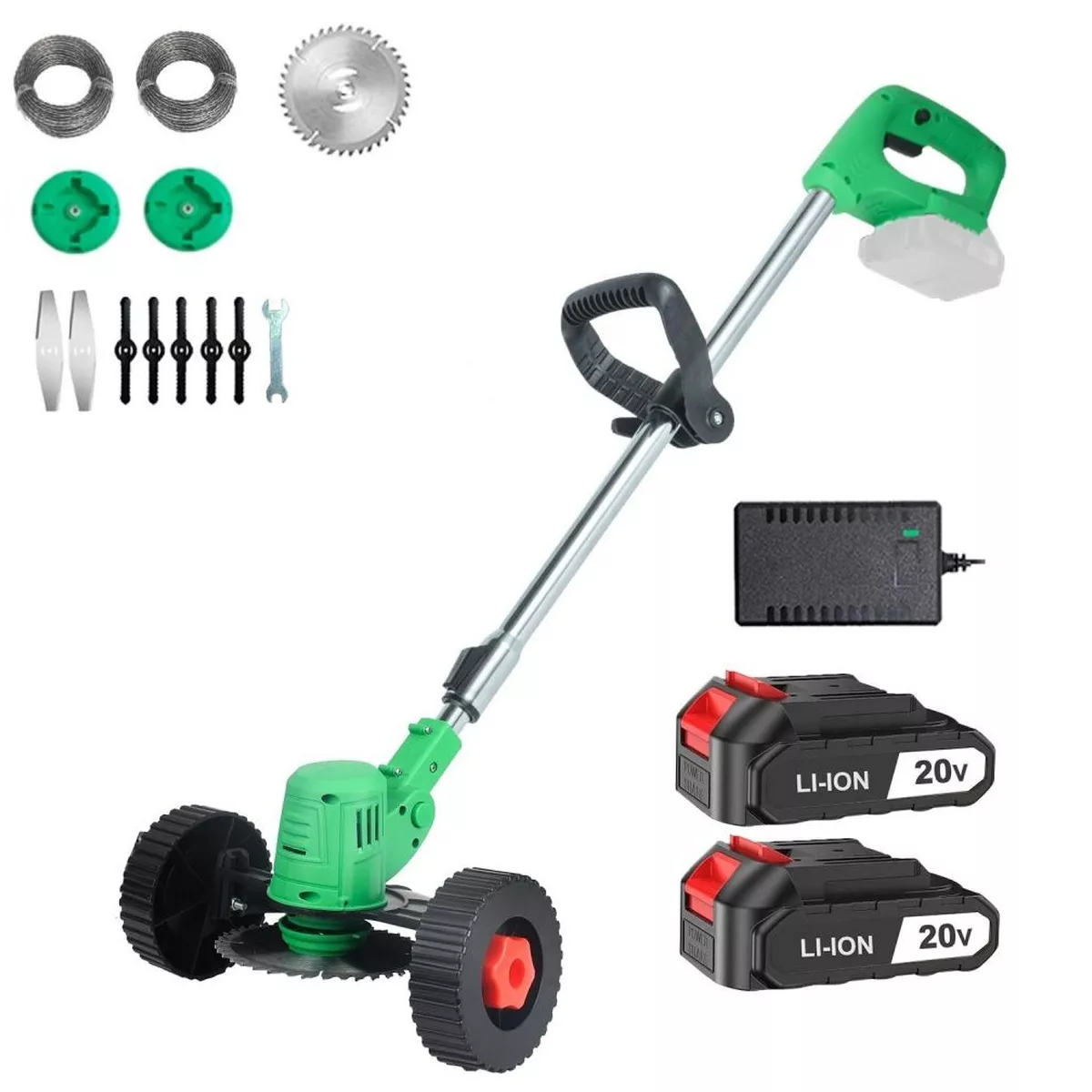 Триммер аккумуляторный Zitrek GreenCut 20 Pro 20 В 2 аккумулятора 13608