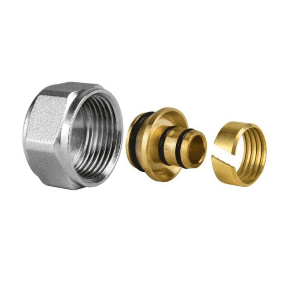 Евроконус SantechSystems 16x2.2-3/4 обжимной латунный 1725765