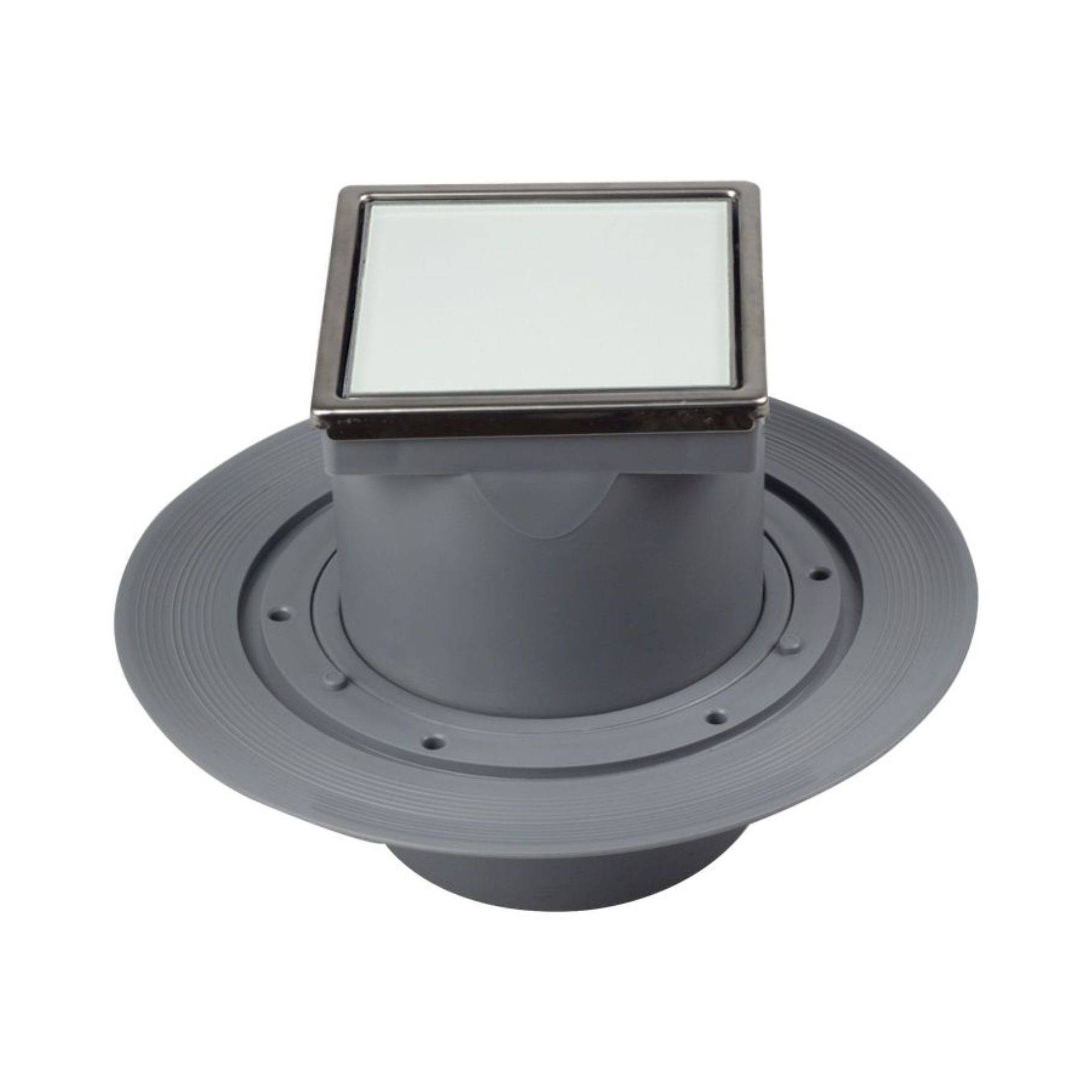 Трап точечный PESTAN Confluo Standard 10х10 Vertical Dry White Glass 13000127