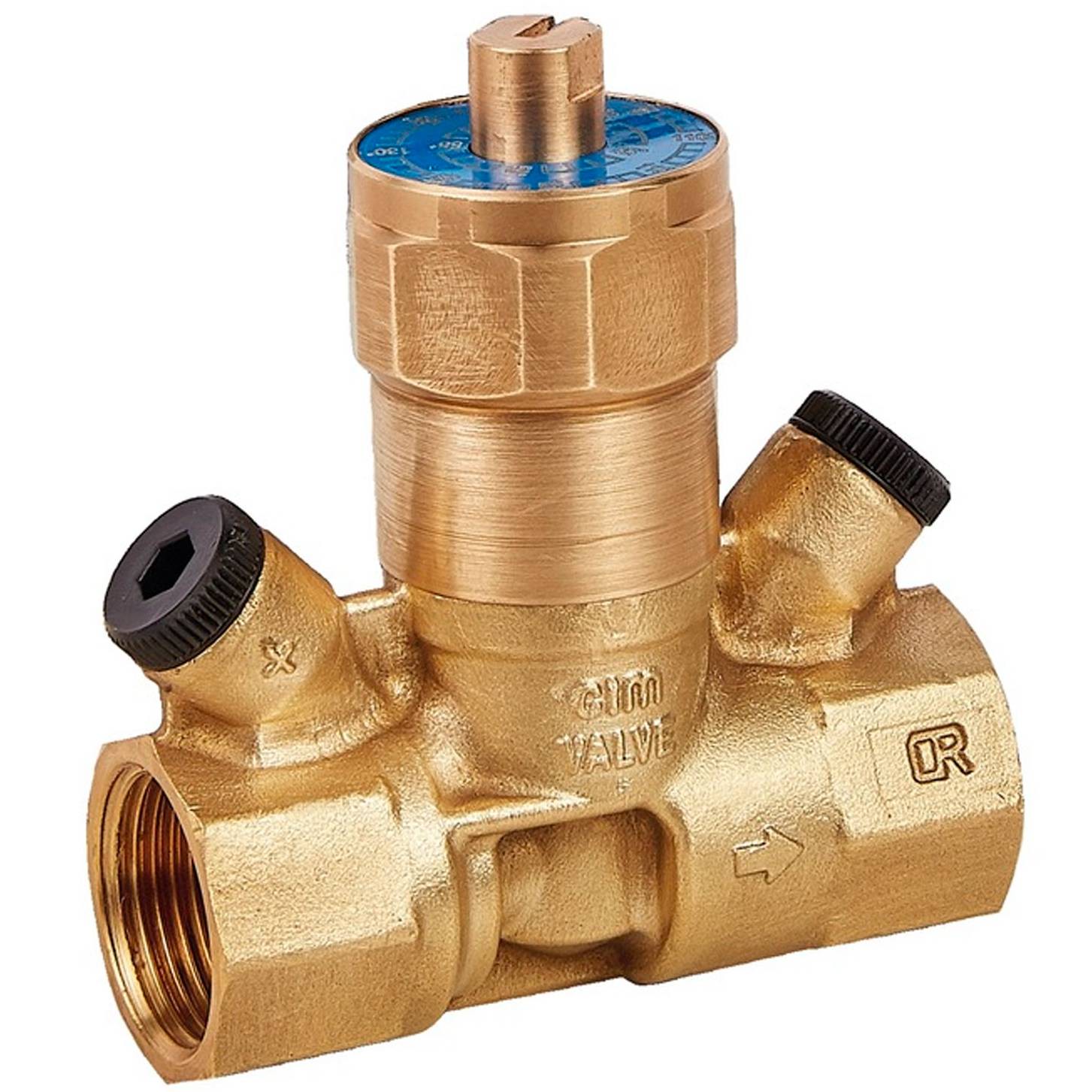 Клапан балансировочный MVI BL.310 термостатический для ГВС Ду20 3/4 дюйма PN25 BL.310.04