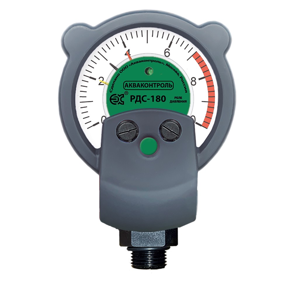 Реле давления EXTRA Акваконтроль РДС-180 стрелочное для поверхностного насоса 1743421