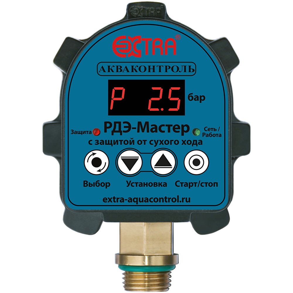 Реле давления EXTRA Акваконтроль РДЭ-Мастер-10-2,2 электронное 1743427