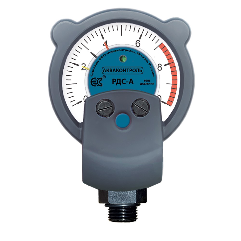Реле давления EXTRA Акваконтроль РДС-А стрелочное для скважинного и поверхностного насосов 1743422