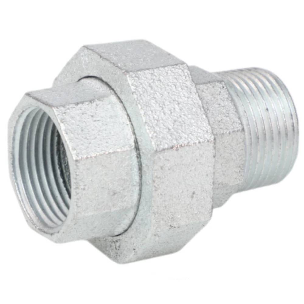 Соединитель чугунный оцинкованный FITTEX Американка Ду20 3/4 ВР-НР НС-1726098