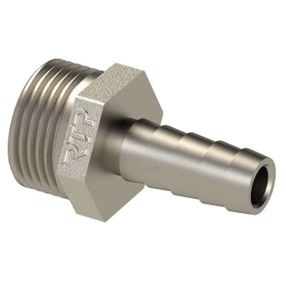 Штуцер для шланга RTP 1/2 x 18 мм латунный 25155