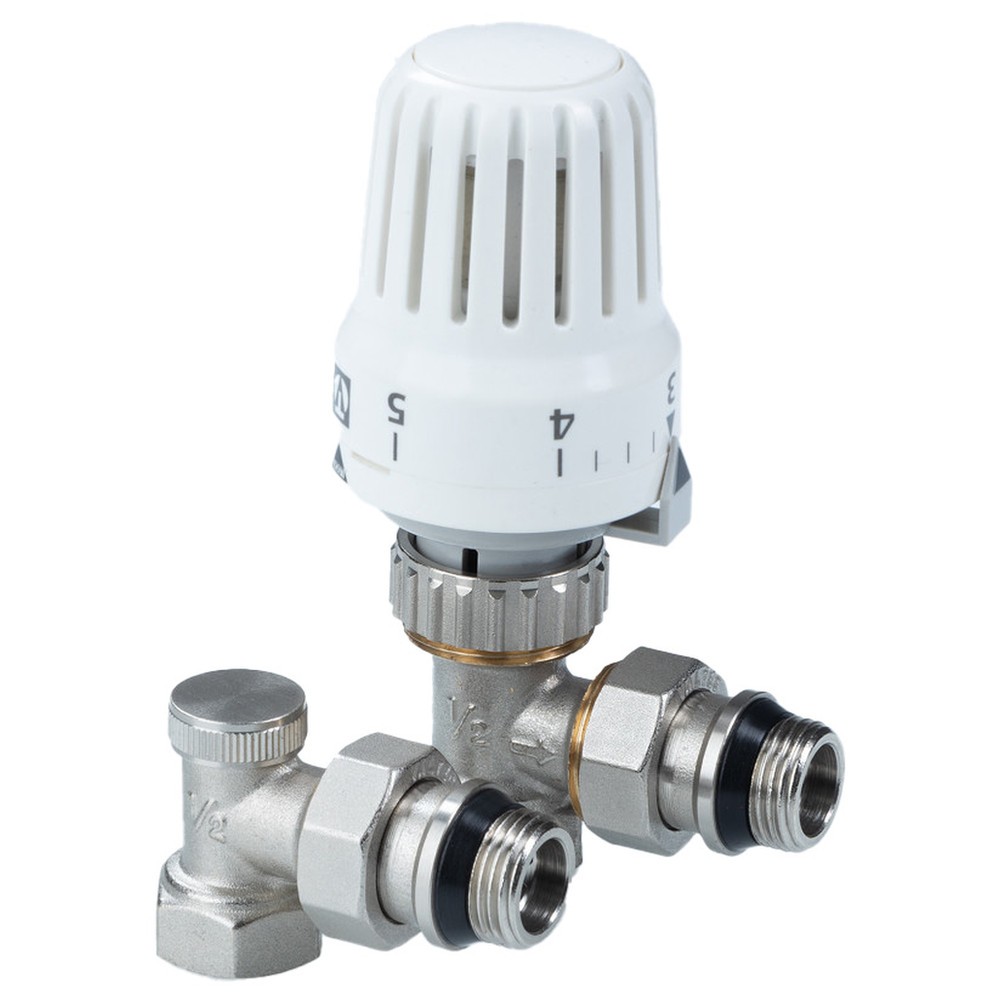 Комплект термостатический Valtec VT.045.N угловой 1/2 VT.045.N.04