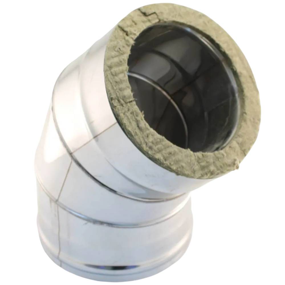 Колено сэндвич 135° Ferrum Ф150/210 мм 0.8 мм AISI 430 НС-1542881