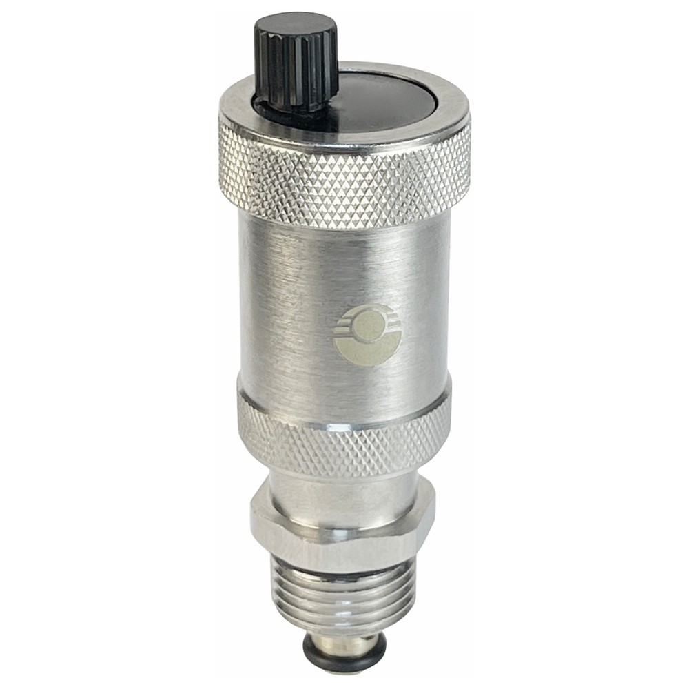 Воздухоотводчик автоматический VALFEX узкий 1/2 никелированный вертикальный VF.502.NU.04