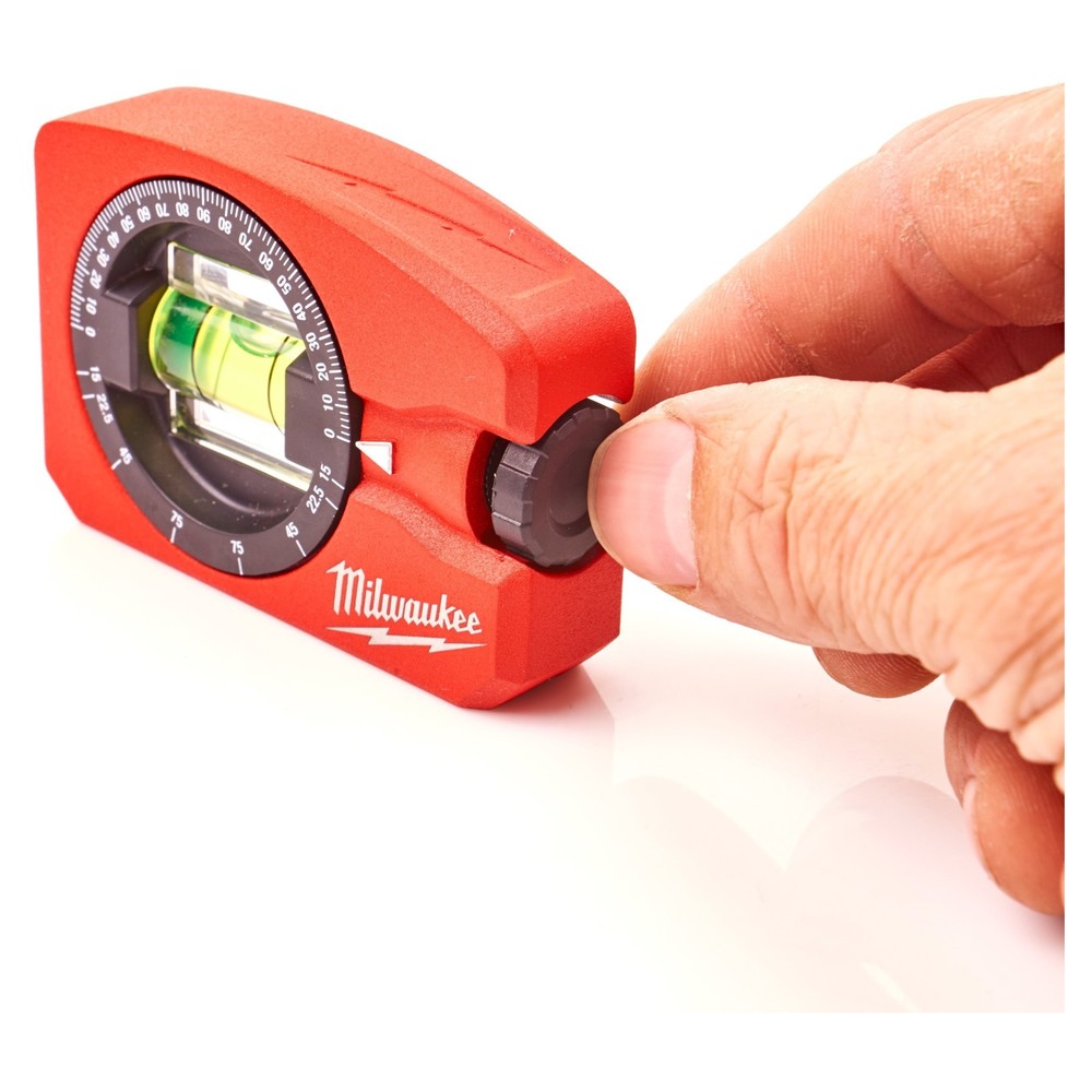 Уровень карманный Milwaukee с регулировкой угла 360° 4932459597