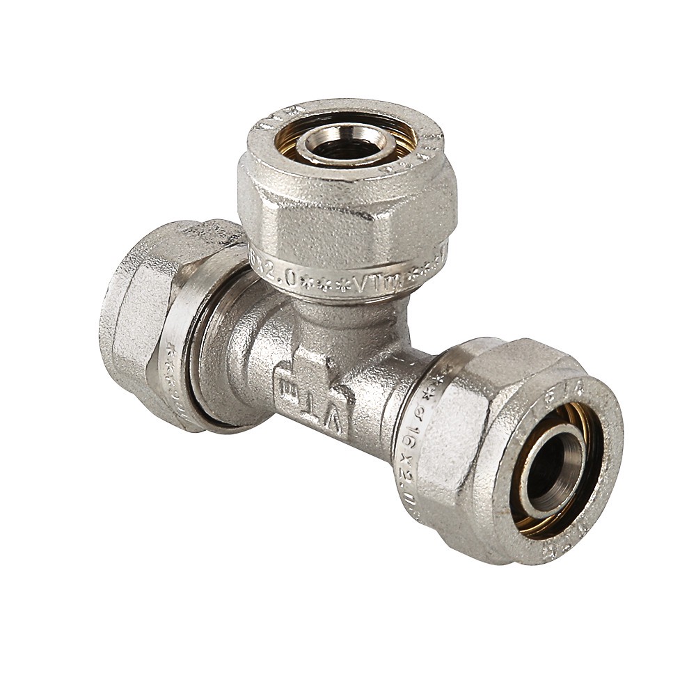 Тройник обжимной VALTEC 26х20х26 мм VTm.331.N.262026