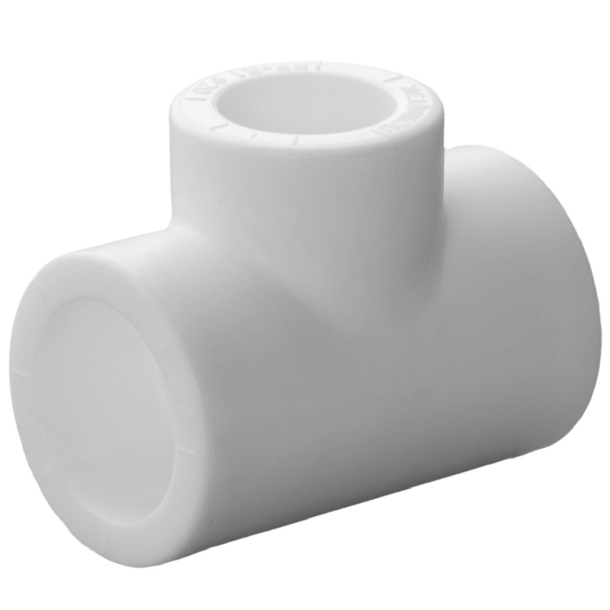 Тройник переходной полипропиленовый Политэк 32х25х32 мм белый 1654979