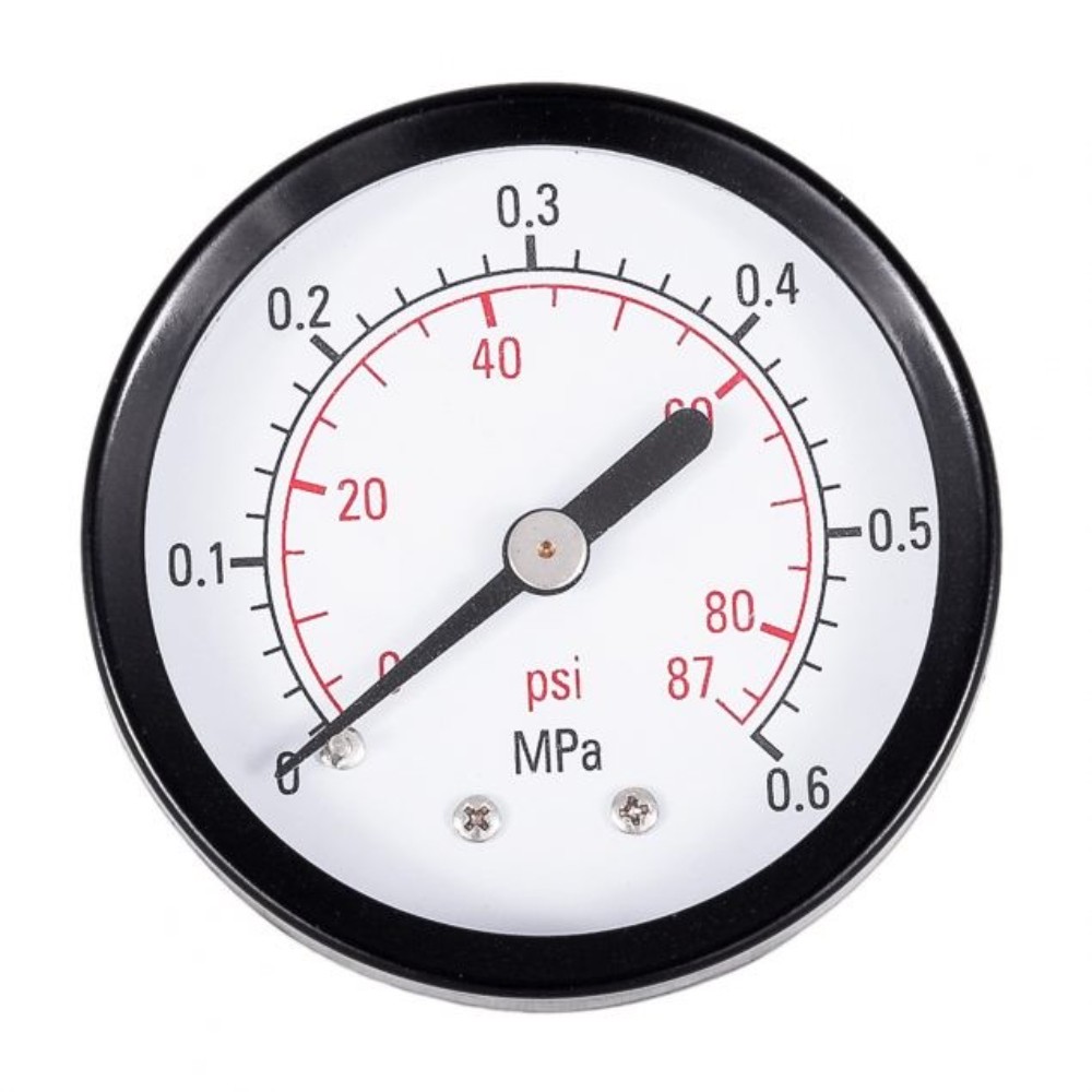 Манометр аксиальный Belamos PGS50 AX 50 мм 6 бар 1/4 PGS50 AX