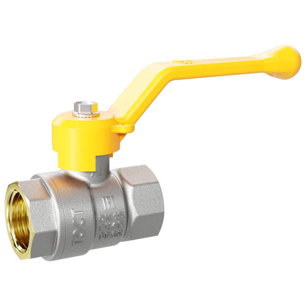 Кран шаровой газовый LD Pride 1/2 ВВ рычаг упаковка 18 шт 47.351.15