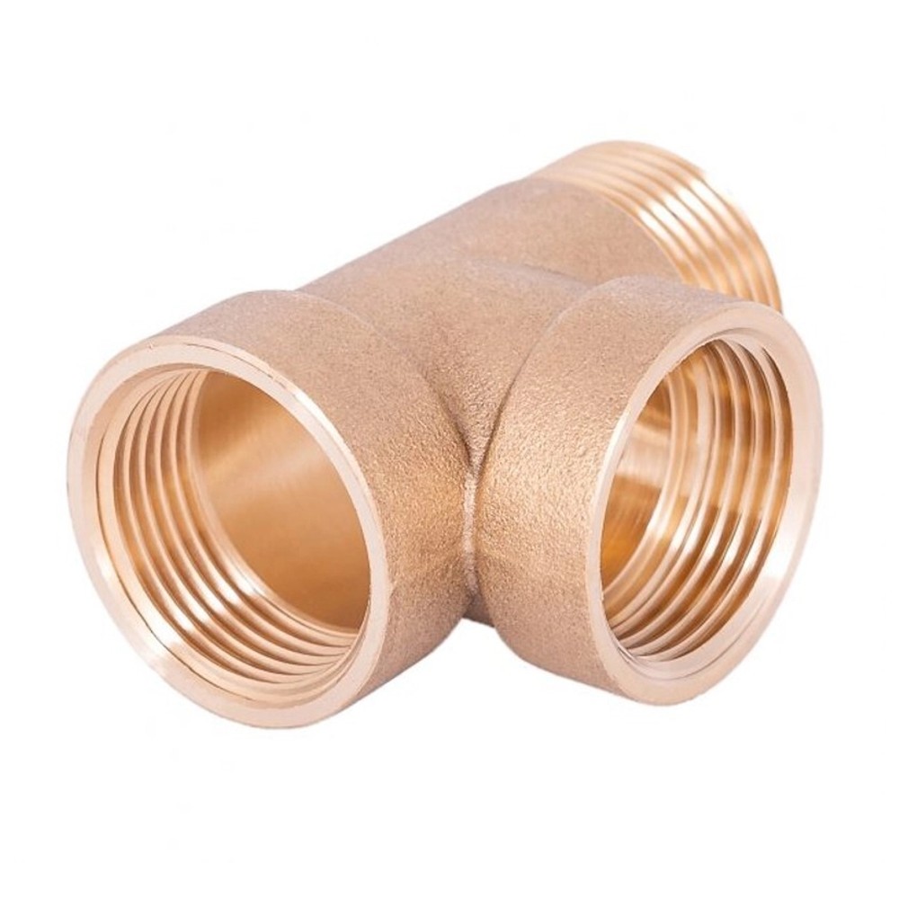 Штуцер 3-ходовой Belamos 1 латунный 3WAY